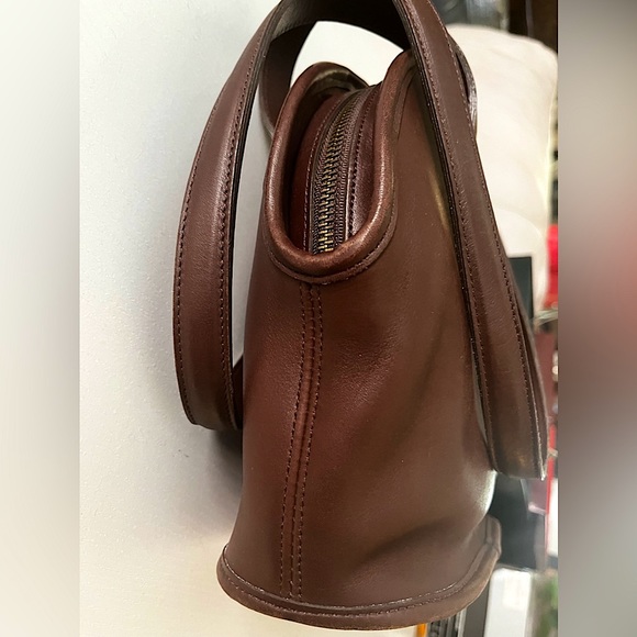 Vintage Coach Leather Dark Brown Classic Purse excellent condition - Picture 6 of 16